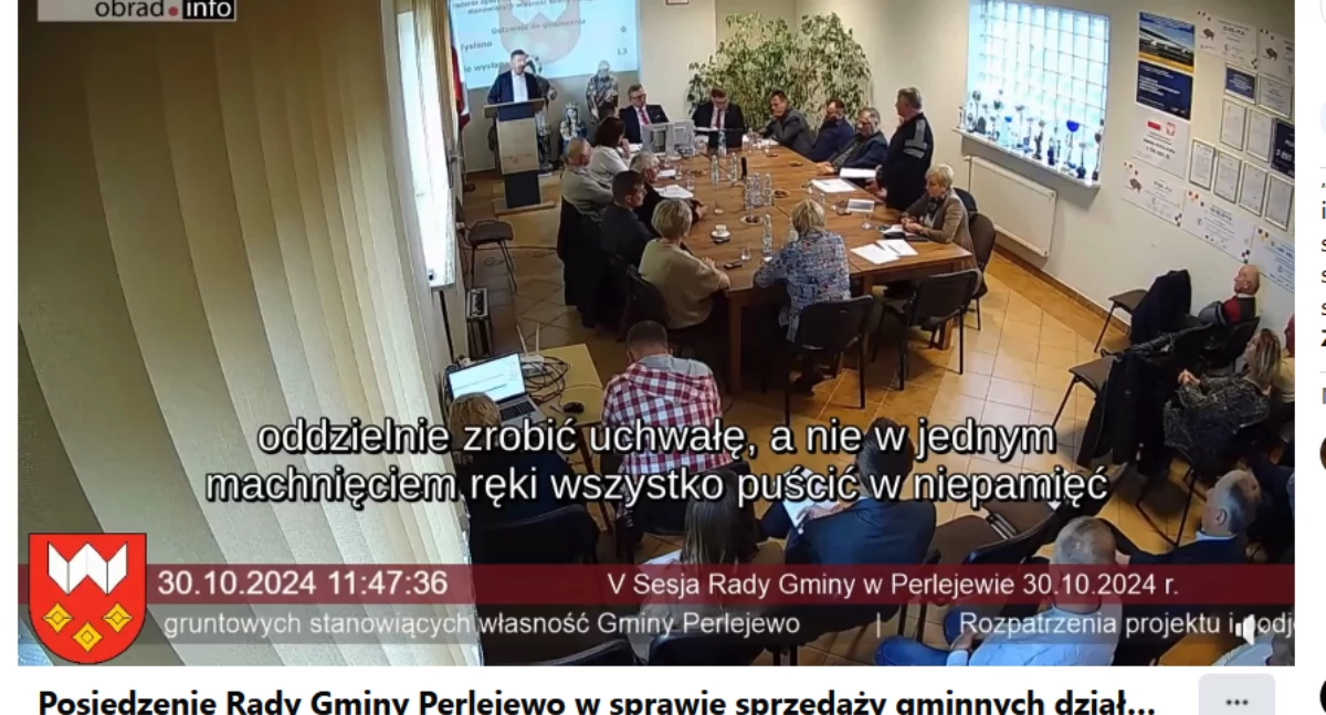Samorządy , Transmisje sesji psucie państwa - zdjęcie, fotografia