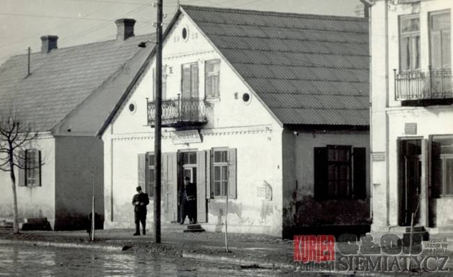 zdjecie przedstawia restaurację w Siemiatyczach, fot Antoni Nowicki