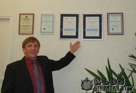 zdjęcie: Naczelnk US Siemiatycze  sławomir Kaliszuk
