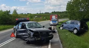 Wypadek w Sarnakach. Pięć osób poszkodowanych, w tym dwoje dzieci 