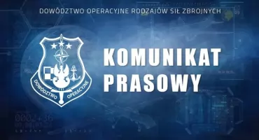 Część dronów, które wtargnęły w polską przestrzeń powietrzną została zestrzelona. Komunikat Dowództwa Operacyjnego Rodzajów Sił Zbrojnych