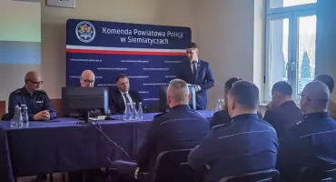 Jaki był 2025. w dziedzinie bezpieczeństwa?  Podsumowanie roku w siemiatyckiej komendzie policji
