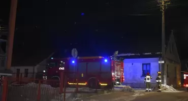 Pożar na ul Kilińskiego. Paliła się sadza w kominie