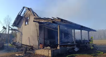 Dwa pożary domów w ciągu doby